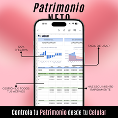 Plantilla para Aumentar patrimonio