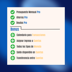 Plantilla para Finanzas personales